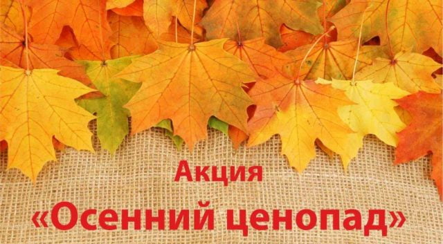 Изображение: Осенние скидки от-15% до-30% от текущей розничной цены