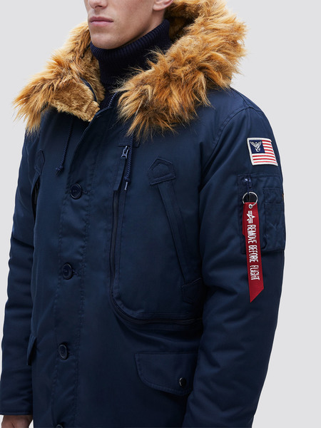 Изображение: Зимняя куртка N-3B Alpine Parka - новинка сезона 2019-2020 от Alpha Industries