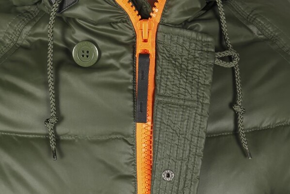 Изображение: Куртка Alpha Industries N-3B Transmitter Parka - зимний пуховик.