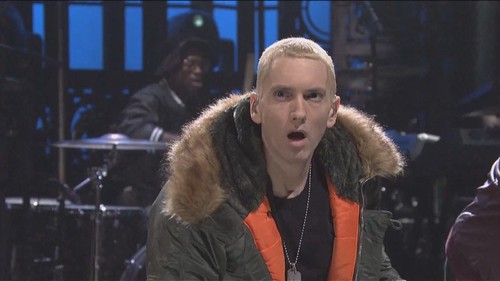 Фото:  Эминем в куртке Slim Fit N-3B Parka