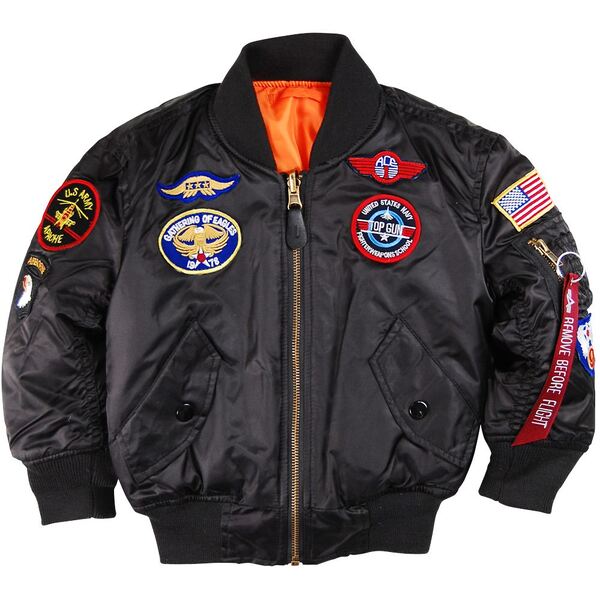 Фото: Куртка Youth MA-1 Jacket with Patches