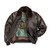 Летная кожаная куртка Cockpit Air Force Leather B-15 Flight Jacket