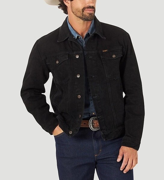 Фото: Джинсовая куртка Wrangler Western Unlined Denim Jacket