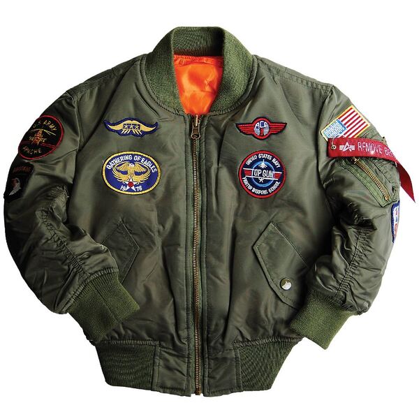 Фото: Куртка Youth MA-1 Jacket with Patches