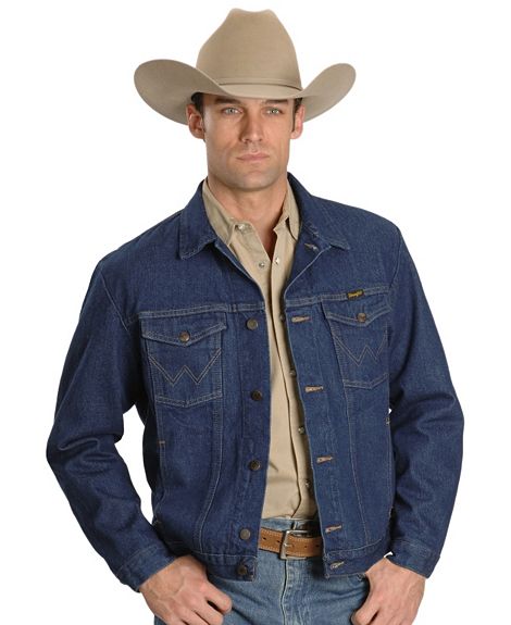 Фото: Джинсовая куртка Wrangler Western Unlined Denim Jacket
