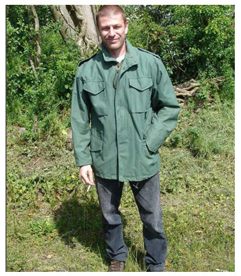 Актер Шон Бин в куртке M-65 Field Coat Актер Шон Бин в куртке M-65 Field Coat