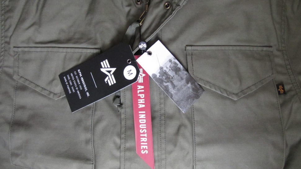 Этикетоки Alpha Industries